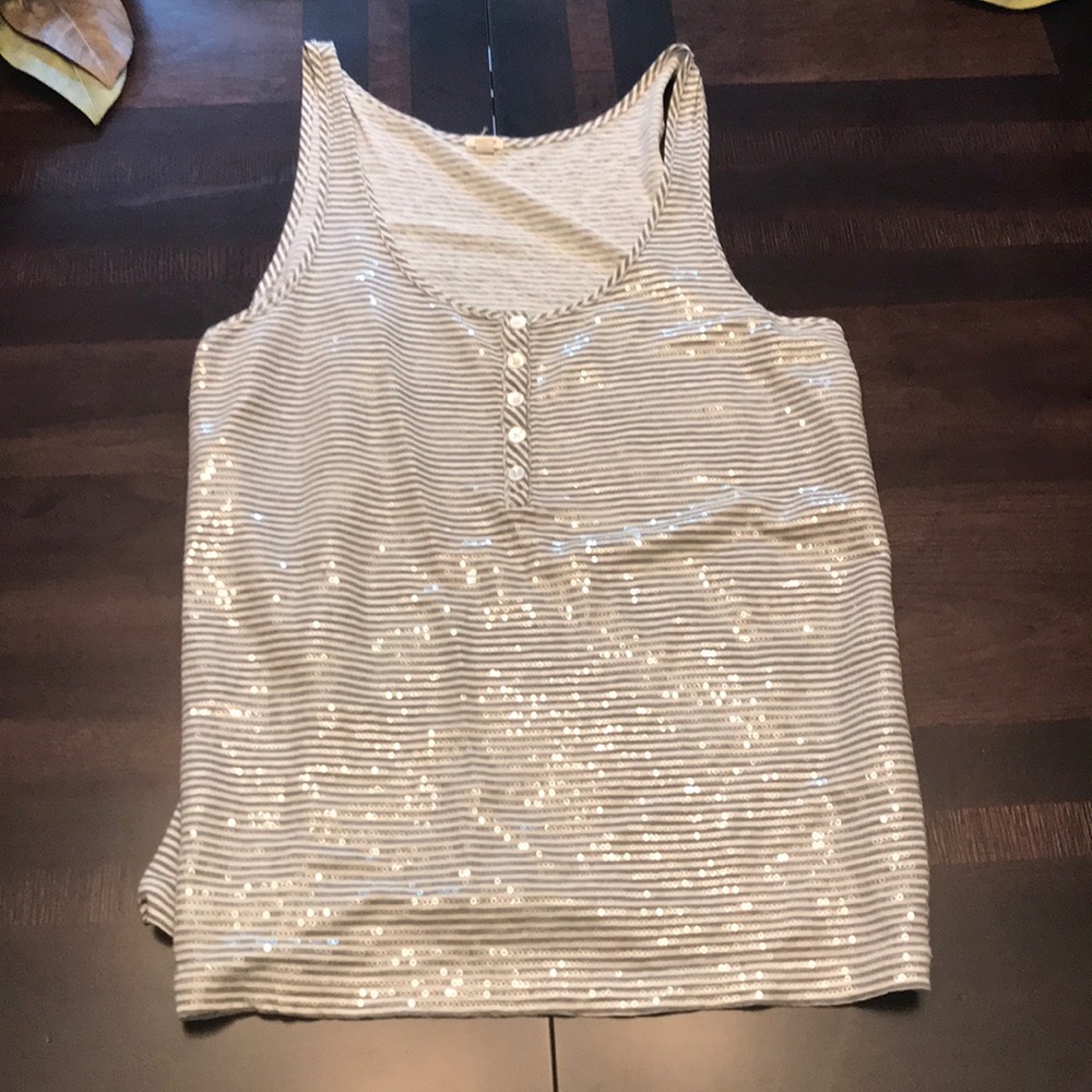 Sequins tank